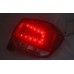 Subaru XV 15- Red Clear Light Bar LED Tail Lamp